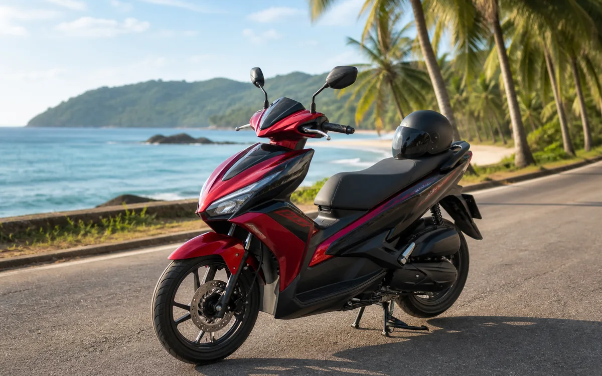 Honda AirBlade 125 scooter rental in Phu Quoc