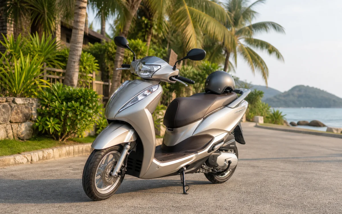 Honda Lead 125 scooter rental in Phu Quoc
