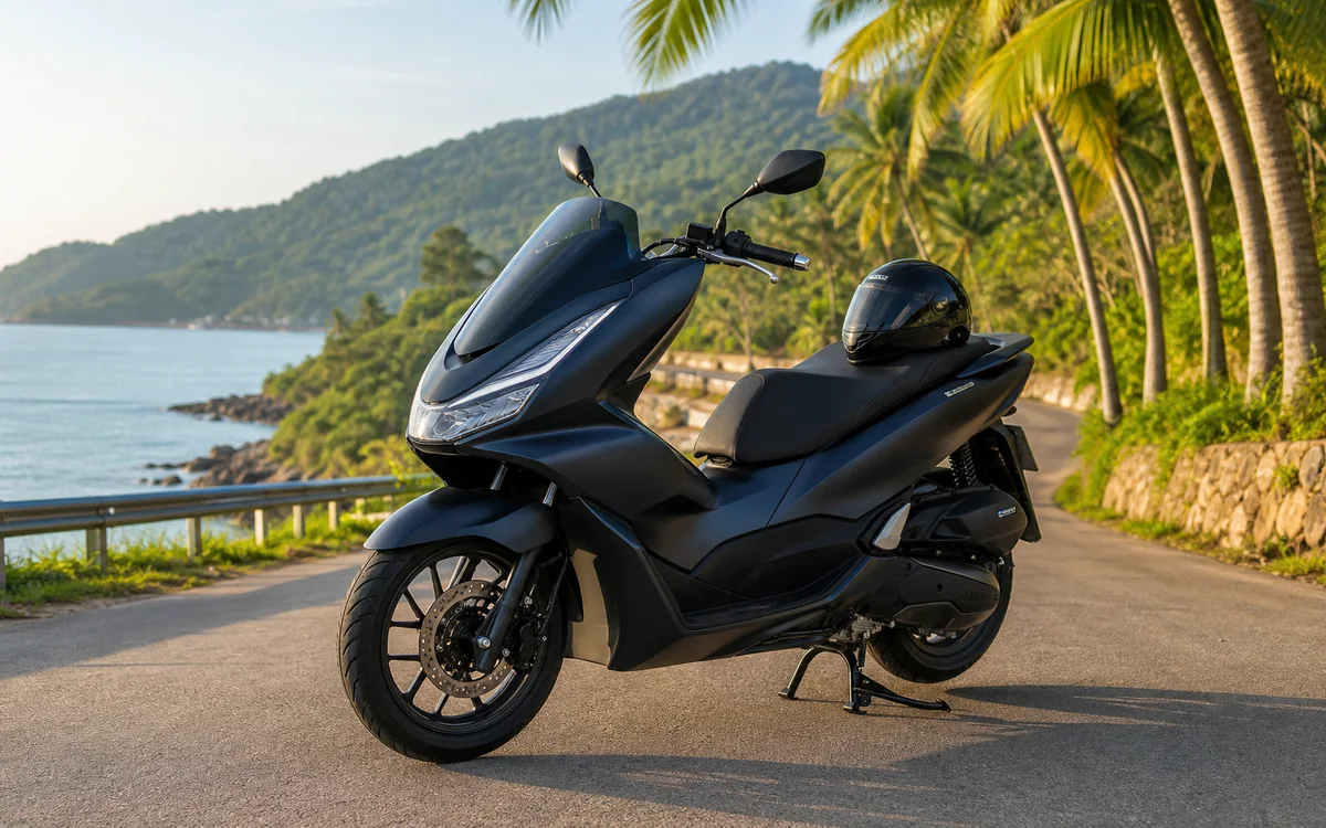 Honda PCX 150 scooter rental in Phu Quoc