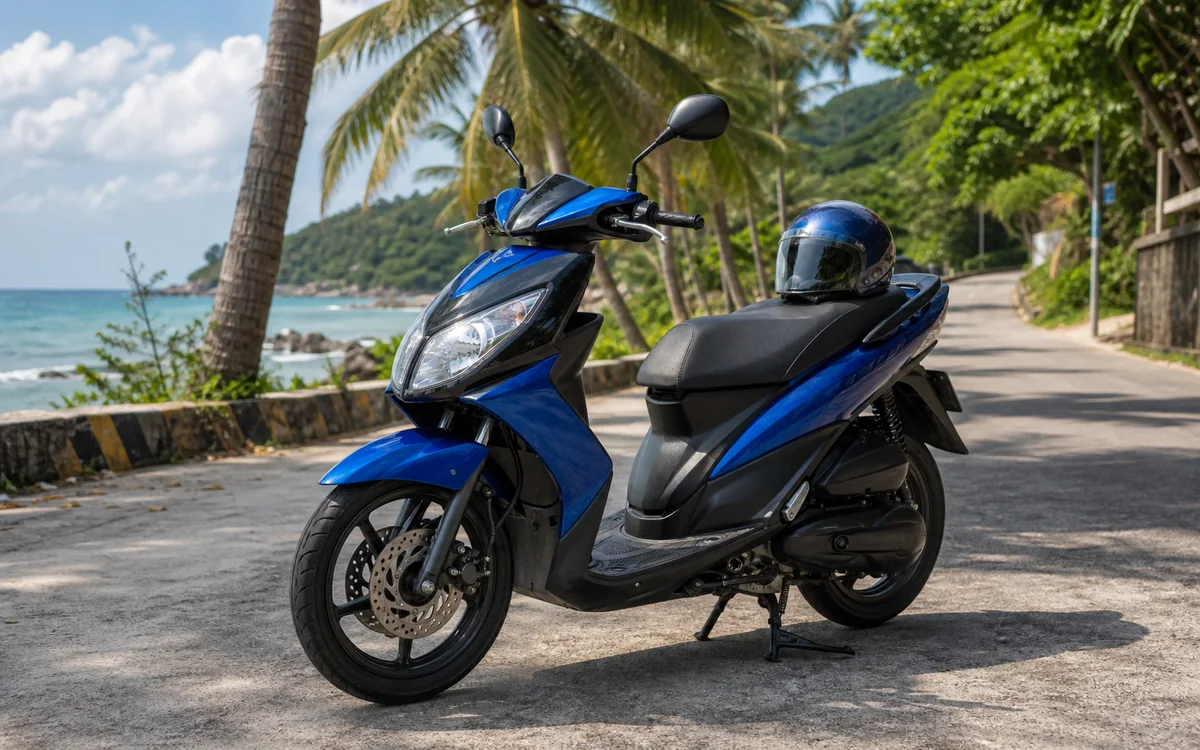 Yamaha Nouvo 125 scooter rental in Phu Quoc